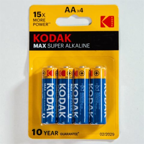 Paquete de 6 pilas alcalinas Super Max AA LR4