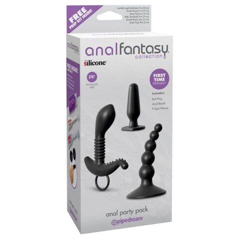 Anal Fantasy Collection   Anal Party Pack - Colour Black