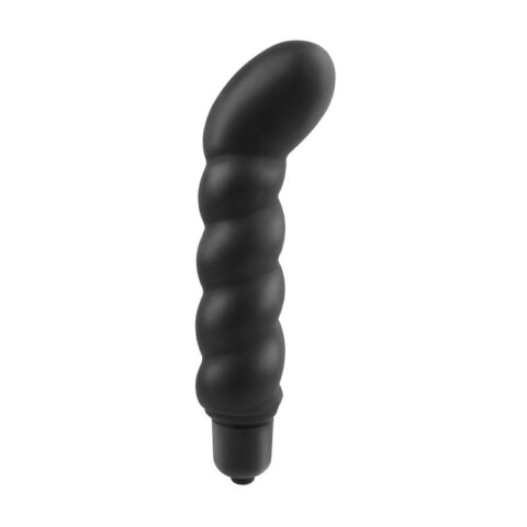 Anal Fantasy Collection Ribbed P-Spot Vibe - Colour Black