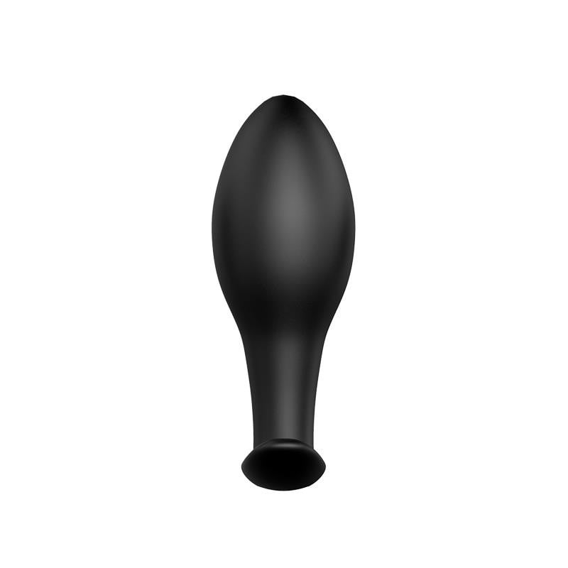 anal plug black anchor with remote control 1