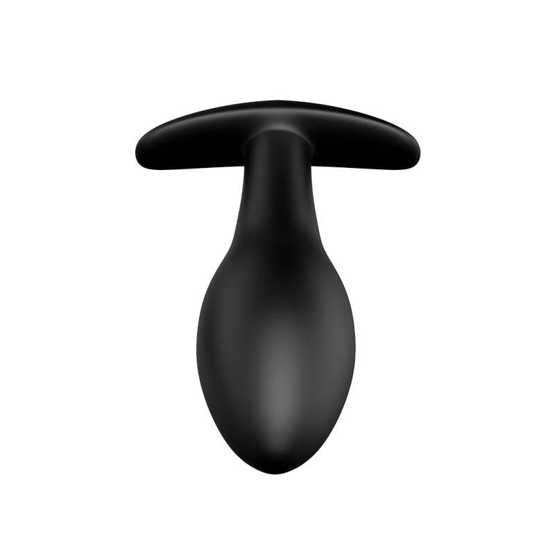 anal plug black anchor with remote control 3
