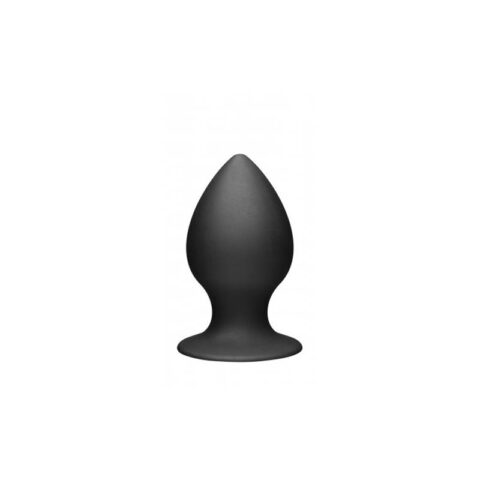 Plug anale grande in silicone nero