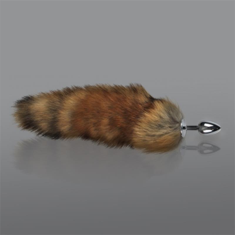 anal plug with fox tail size s 1