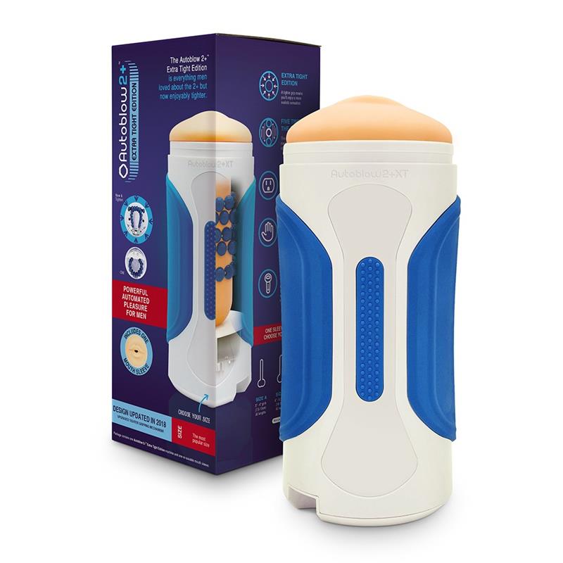 autoblow 2+ with c size mouth sleeve