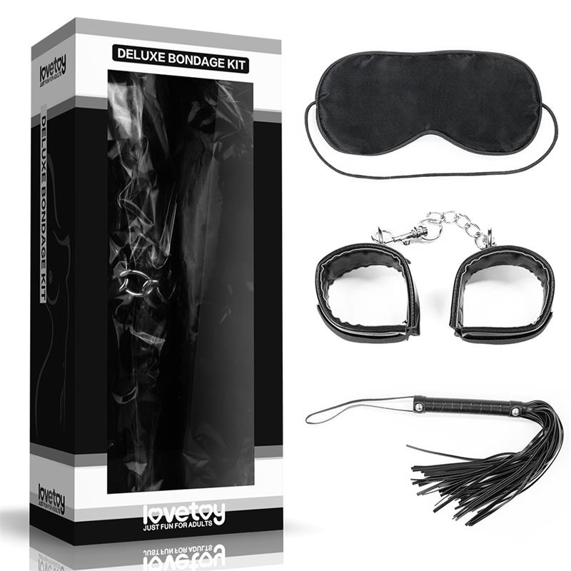 bondage kit deluxe black