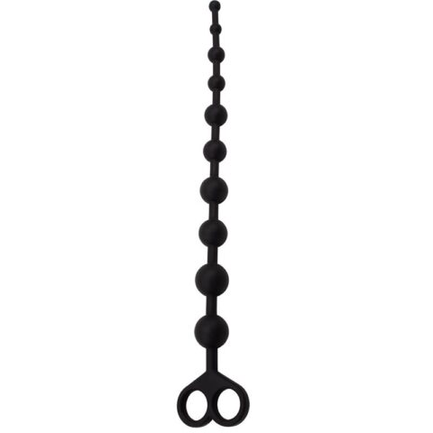 Boyfriend Beads 30.8 x 2.4 cm Silicone Black