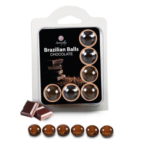 Braziliaanse Ballen Set 6 Chocolade