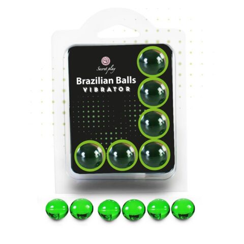 Zestaw brazylijskich kulek 6 wibratorów