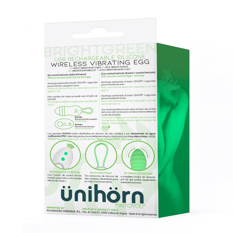 brightgreen vibrating egg remote control usb silicone 2