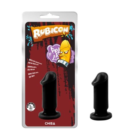 Plug anal Evil taille S 9 x 3.3 cm noir