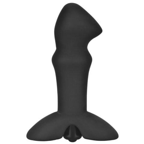 Butt Plug Prostate Stud con vibrazione nera
