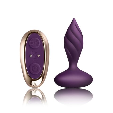 Butt Plug med fjärrkontroll Petite Sensations Desire Purple