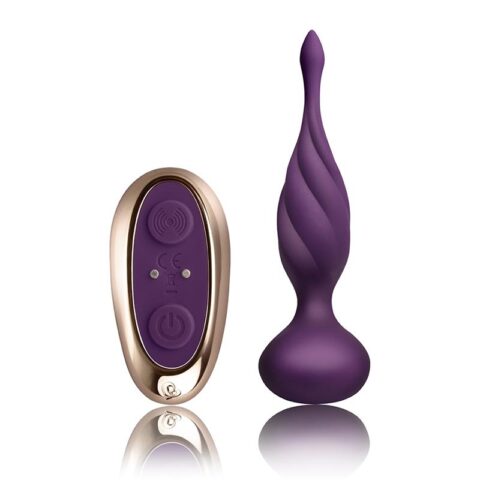 Plug anal com controle remoto Petite Sensations Discover Purple