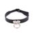 collar adjustable 43 cm black