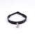 collar with bell adjustable 43 cm black