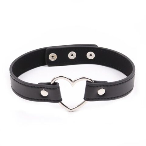 Collar with Heart Shaped Hoop Adjustable 41