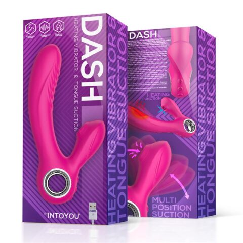 sucker with stimulating tongue and heat function silicone usb