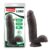 dildo dual density fashion dude 17 x 3.6 cm brown