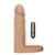 dildo the ultra soft double with vibration 5.8 flesh