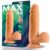 dimi realistic dildo with testicles  7.9 flesh
