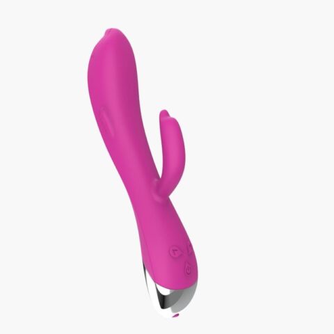 Dolphin Vibe 6 funções de vibração USB rosa