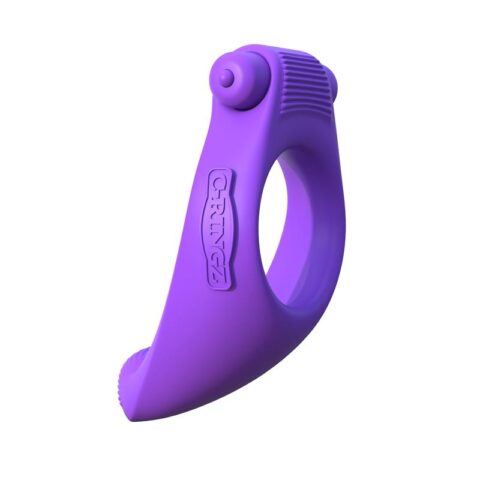 Fantasy C-Ringz Vibrating Silicone Taint-Alizer Purple