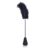 feather tickler and paddle with lace 2 in 1 56 cm black