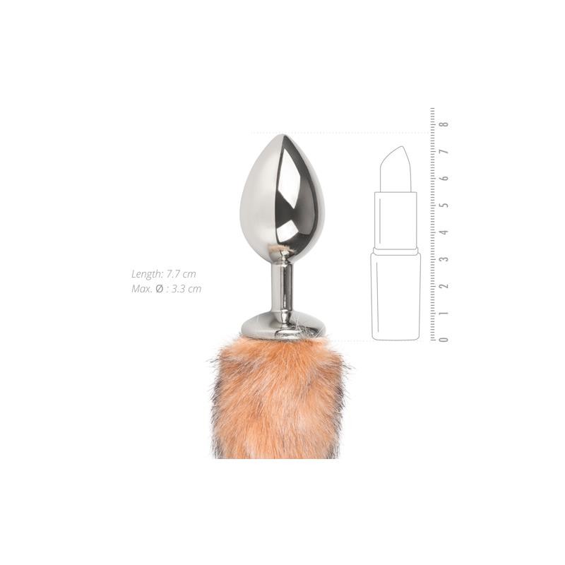 fox tail plug no 3 silver 3