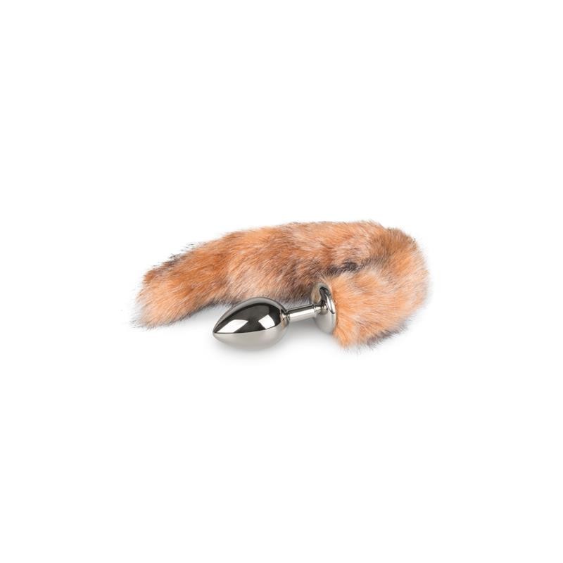 fox tail plug no. 3 - silver