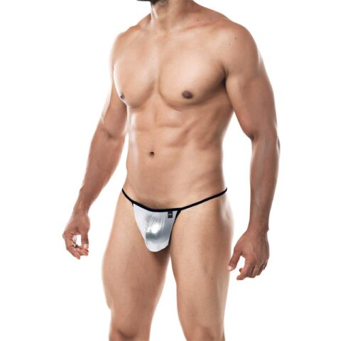 G-String Provocative Silver Skai