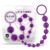 g.flex bendable thai anal beads purple