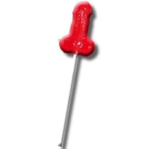 Gummy Lollipop Penis Jordgubbssmak