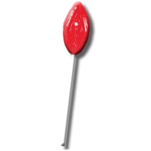 Gummy Lollipop Vagina Eper ízű