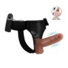 Harness with Retractable Dildo and Vibration