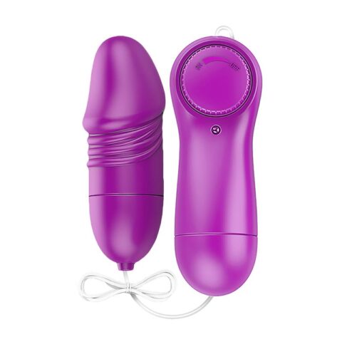 laary multi speed vibrating egg with remote control purple 1