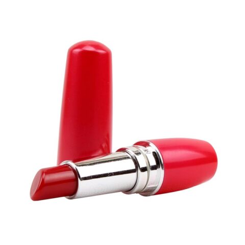 Lippenstiftstimulator 9 cm Rood