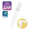 Massager Double Wand-er with APP White