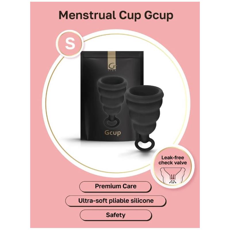 menstrual cup gcup mystic noir size s 4