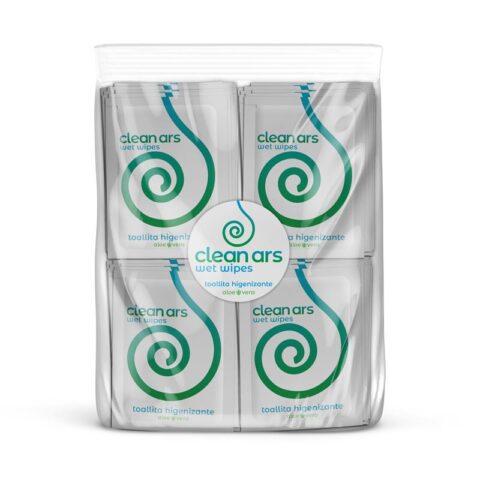 Einzeldosis-Hygienetücher mit Aloe Vera, 100 Einheiten