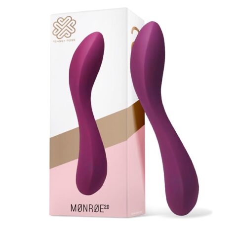 Monroe 2.0 Vibe Injected Liquified Silicone USB Paars