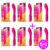 Pack 5+1 Sweety G-spot Vibe USB Silicone