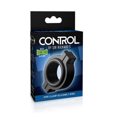 Penis eller testiklar Ring Control Pipe-Clamp Silikon