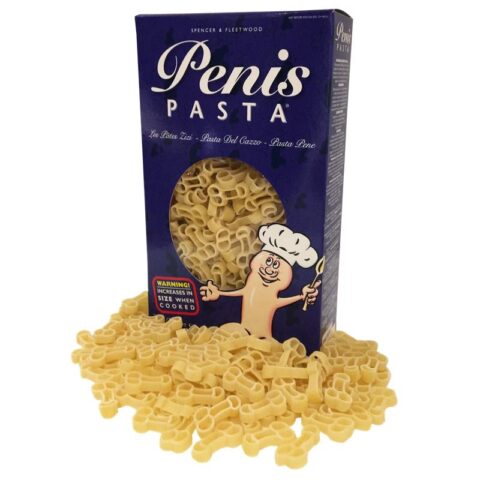 Pâtes en forme de pénis 200 gr