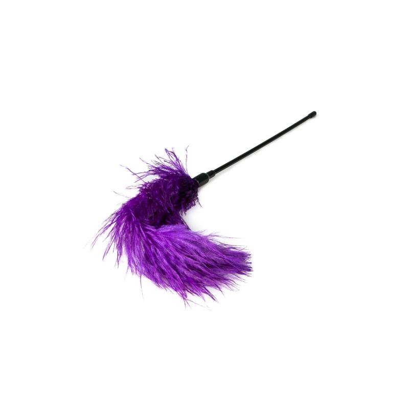 purple feather tickler 1