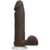 Realistic Dildo Density 8 Chocolate