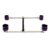 double spreader bar with suffs adjustable purple