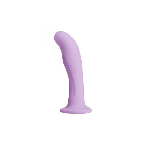 Royal Heart Strap-On Dildo Purple