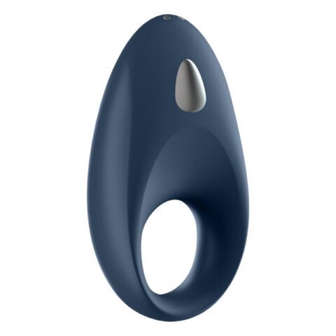 royal one vibrerende ring met app blauw 1