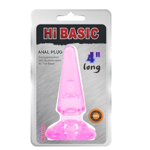 SASSY Anal Plug-Pink 10