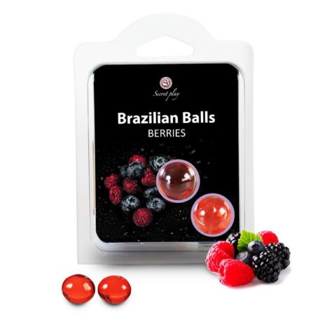 Zestaw brazylijskich piłek Secret Play 2 Berries